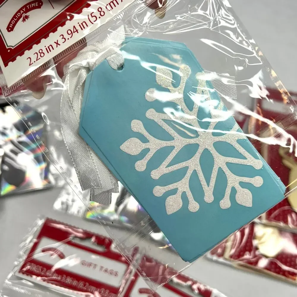 Lot of 9 Packages of Christmas Gift Tags
